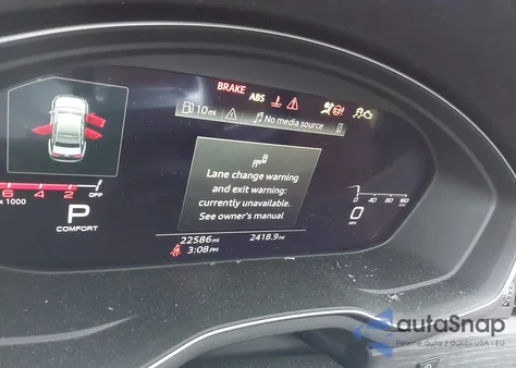 2021 Audi A4 Premium Plus 45 Tfsi S Line Quattro S Tronic из США, поврежденный, VIN WAUEAAF42MA086122